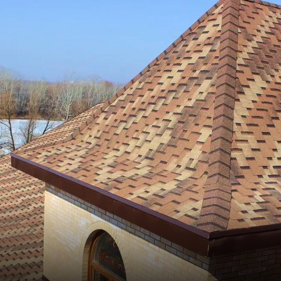 Кровля из  гибкой черепицы